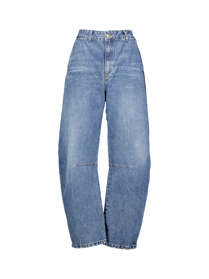 Blauwe barrel jeans DALI Lois