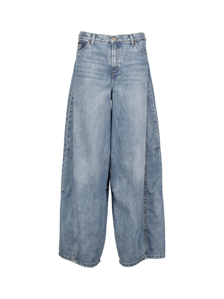 Blauwe wide leg jeans Aerea Lois 