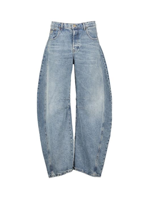 Vintage blauwe barrel fit jeans Aliana Lois