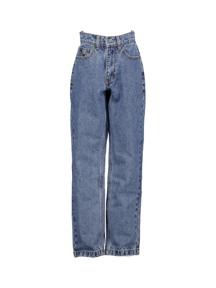 Blauwe relaxed fit jeans NNSN