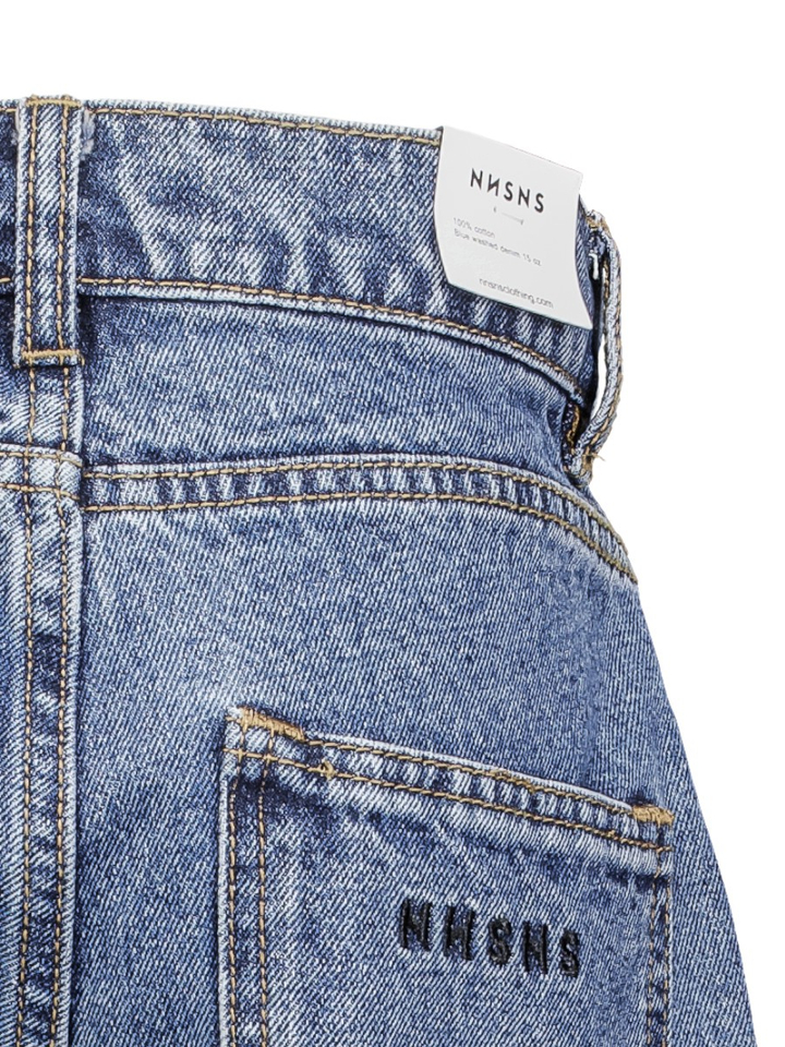 Blauwe relaxed fit jeans NNSN