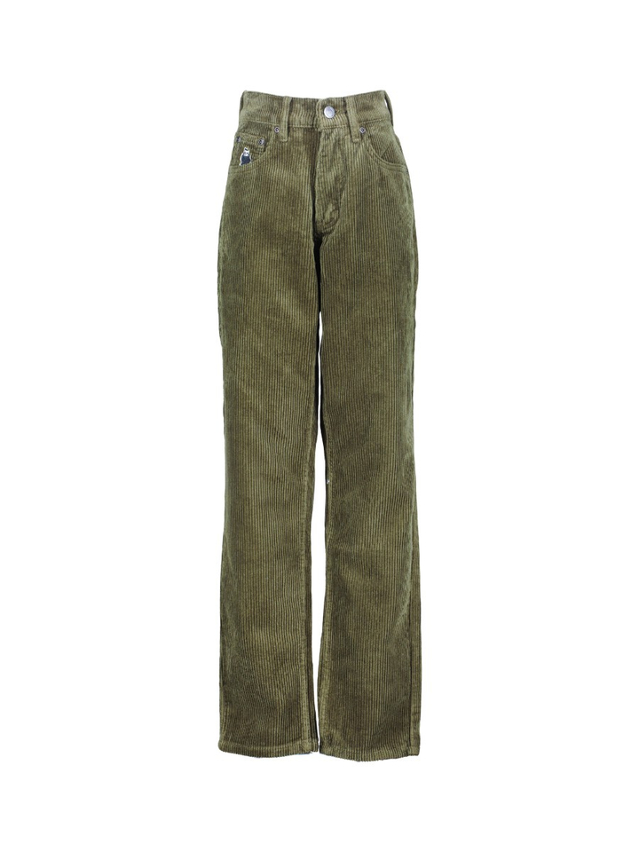 Groene ribfluwelen broek Nessie NNSN 