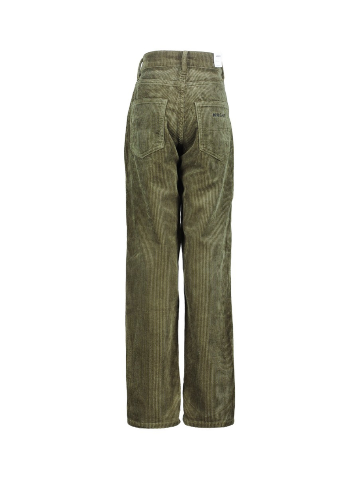 Groene ribfluwelen broek Nessie NNSN 