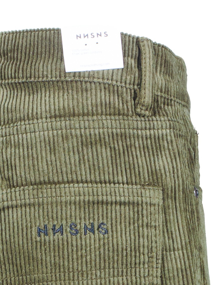 Groene ribfluwelen broek Nessie NNSN 