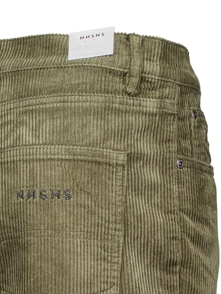 Groene ribfluwelen broek Nessie NNSN