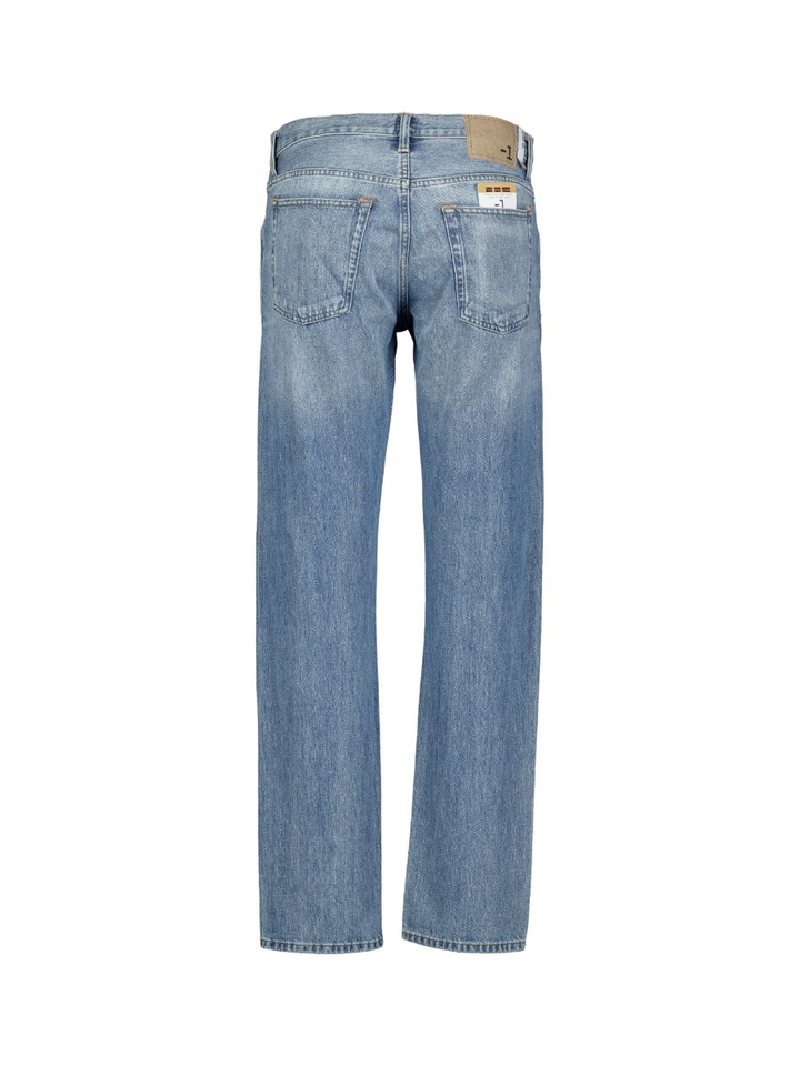 Blauwe regular fit jeans Minus 1