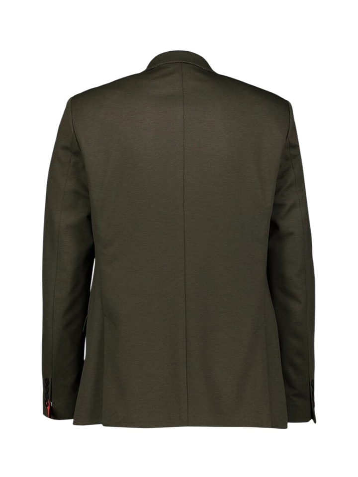 Kaki blazer met knoopsluiting Digel 