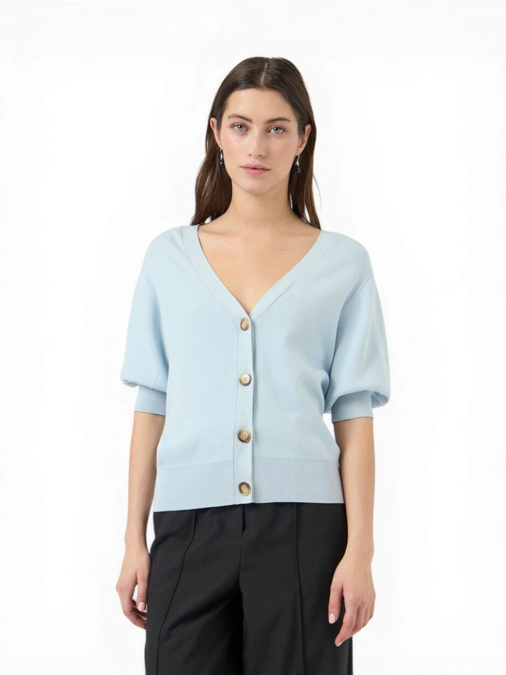 Lichtblauwe cardigan Yasfonny Y.A.S