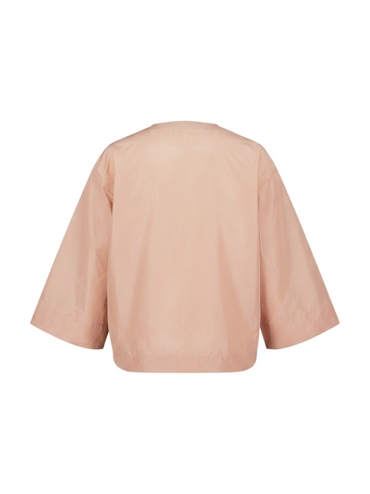Roze blouse met sierlijk detail Psopohia