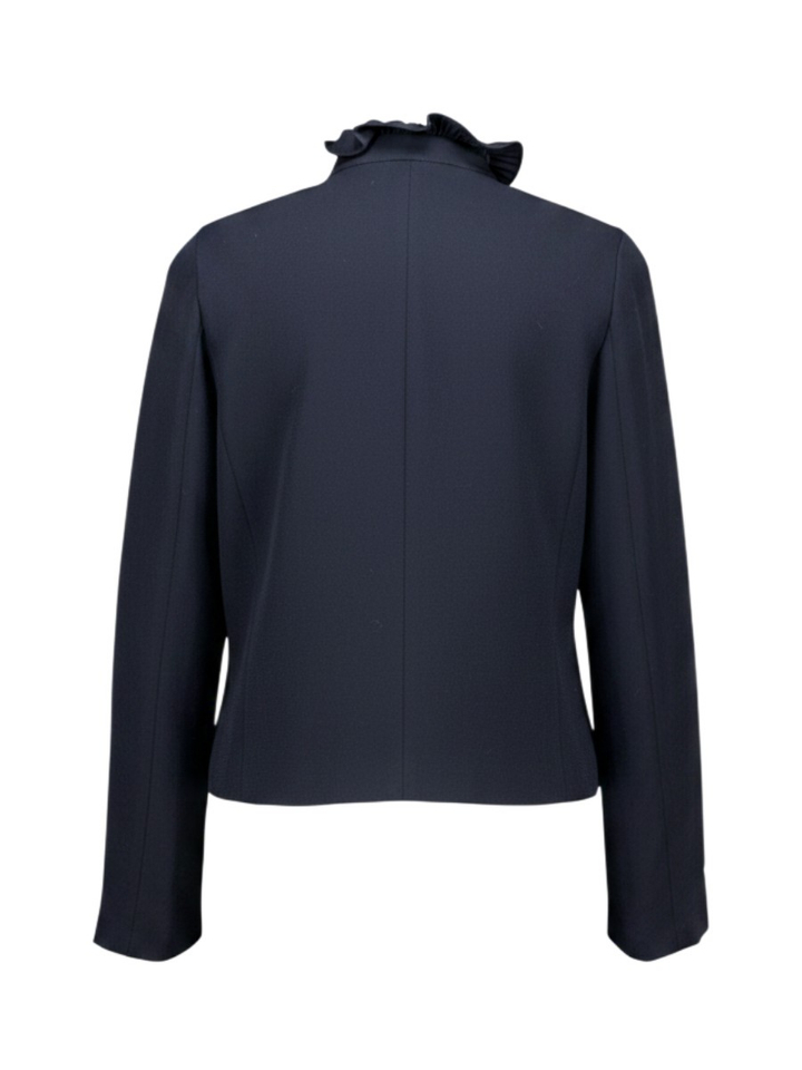 Donkerblauwe sierlijke blazer JKT Psophia
