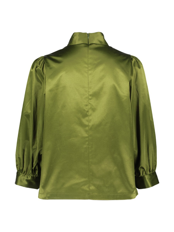 Groene geklede blouse Seraph Senso