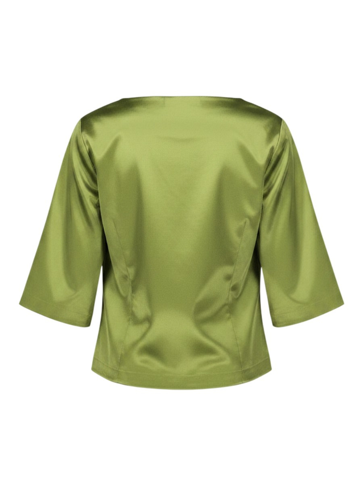 Groene geklede bloes Seraph Senso