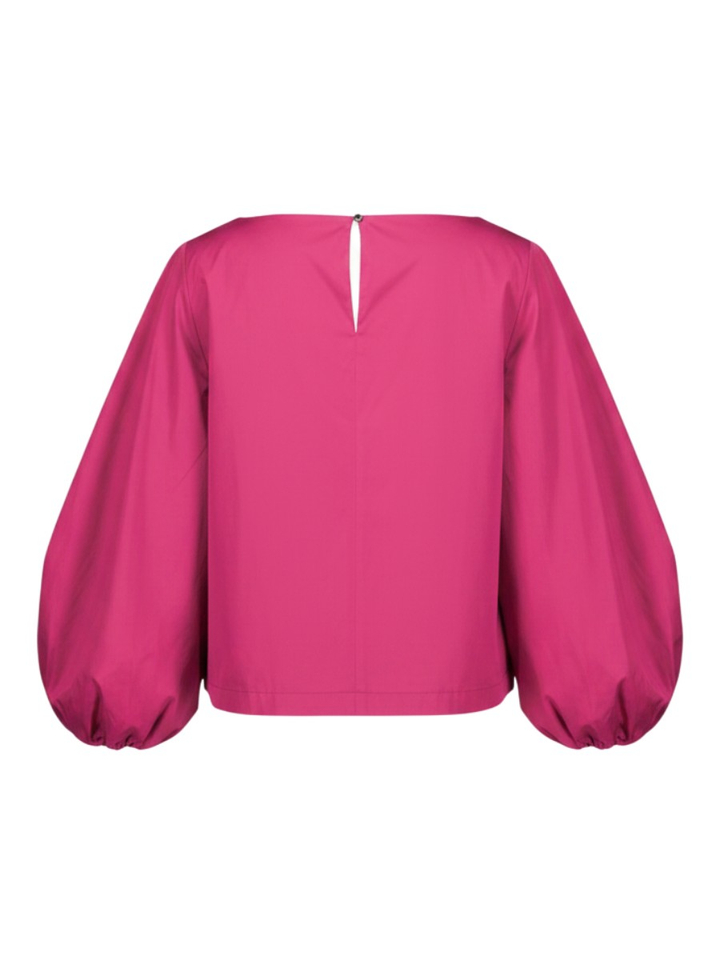 Fushia roze bloes met pofmouw Walily Senso 