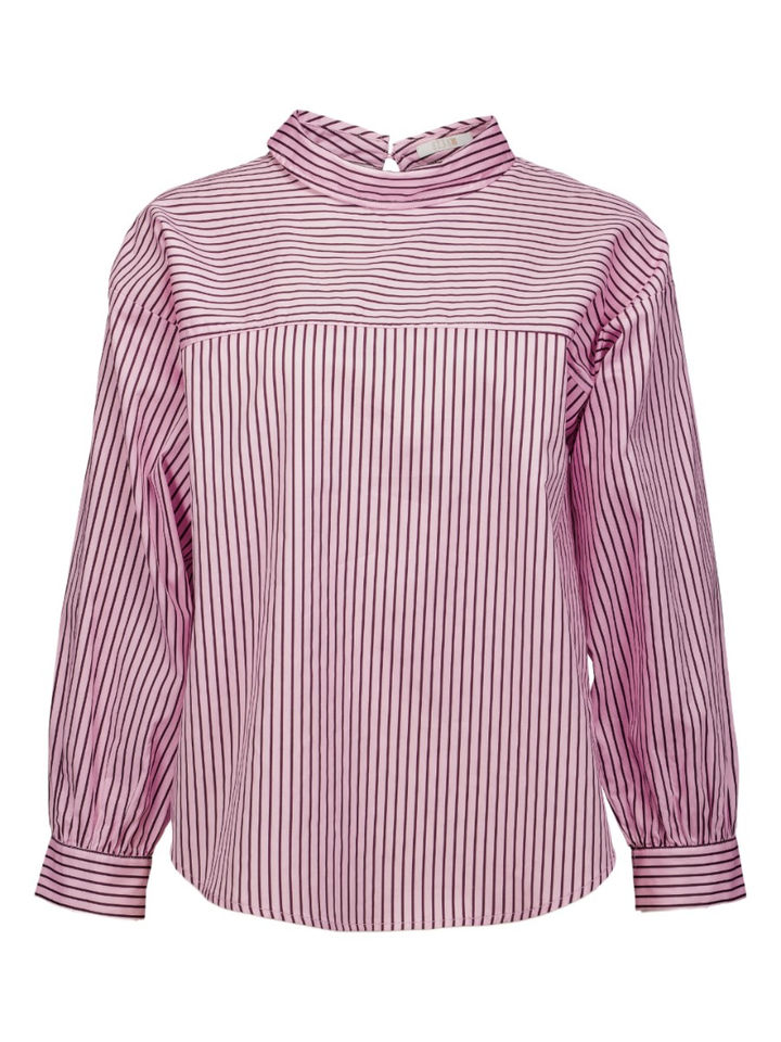 Roze bloes met streepjes Saxa Senso