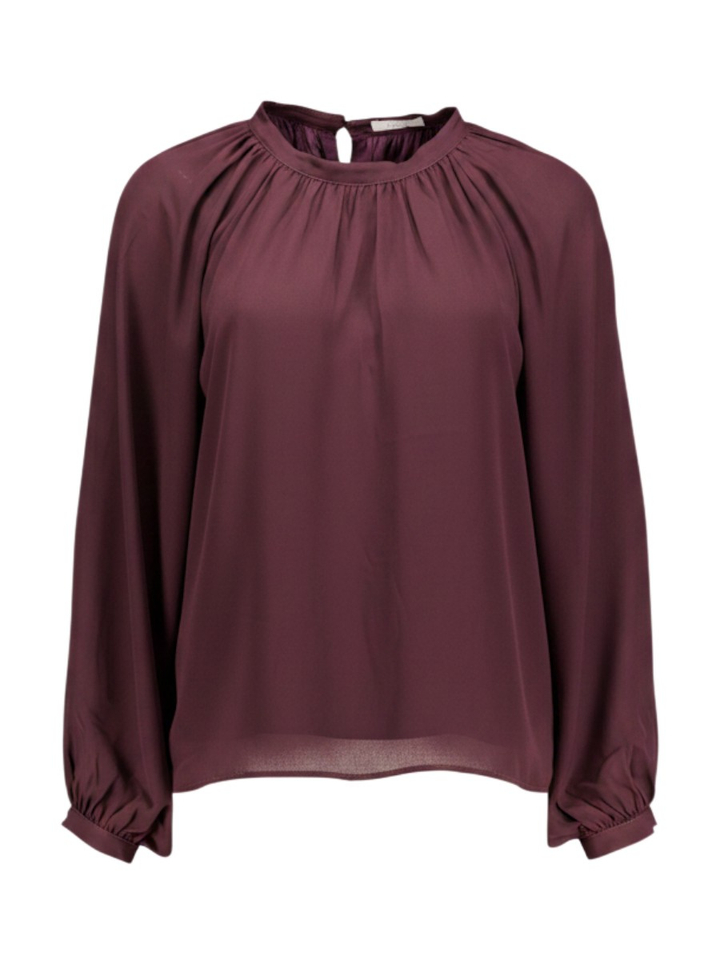Bordeaux bloes met strop detail Ellemarie Senso