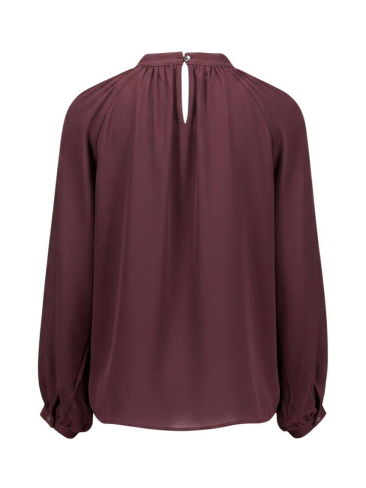 Bordeaux bloes met strop detail Ellemarie Senso