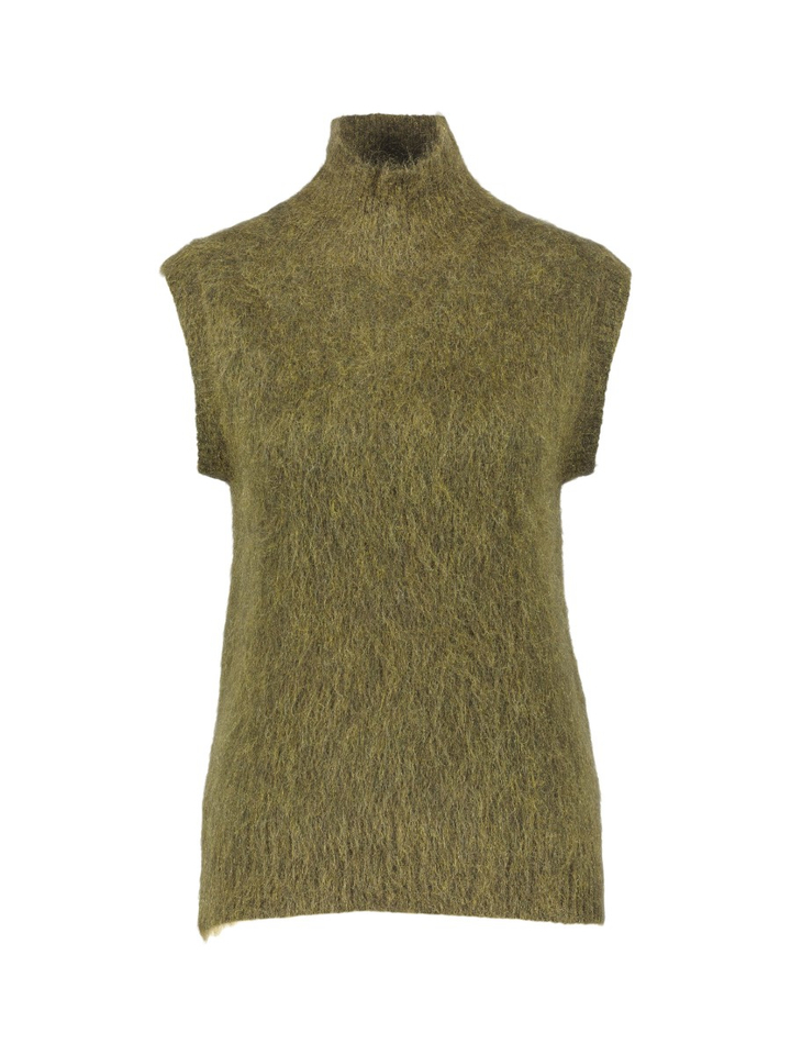 Groene pull zonder mouwen Zoya Senso