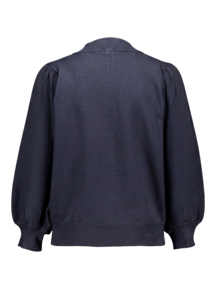 Blauwe cardigan met strik detail Reyhan Senso