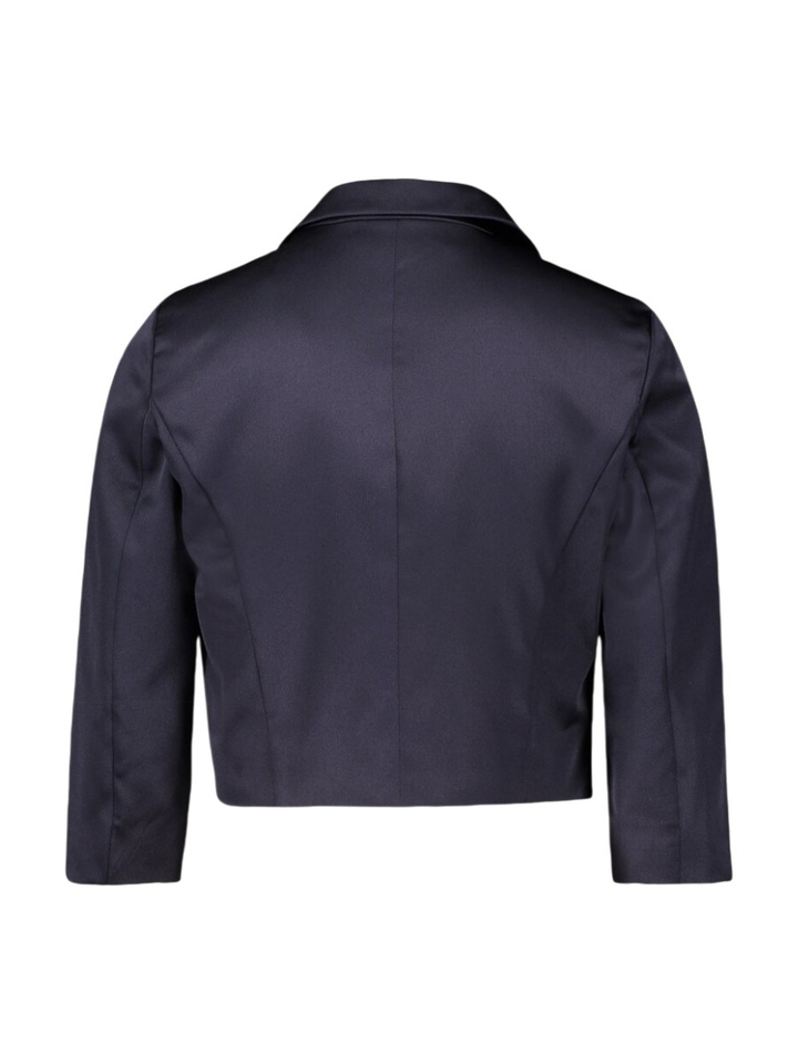 Donkerblauwe geklede vest Vera Mont