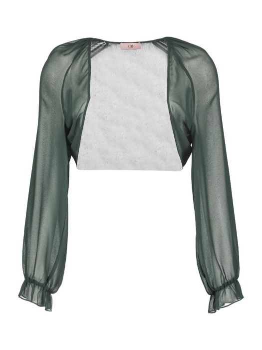 Groene doorzichtige bolero Vera Mont