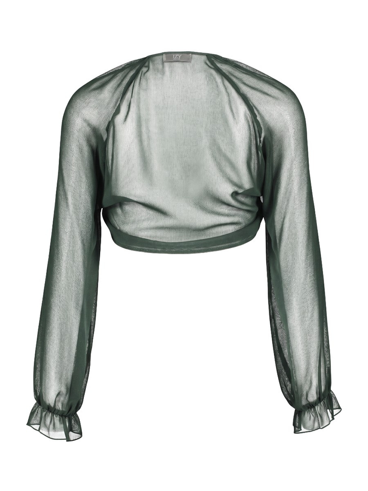 Groene doorzichtige bolero Vera Mont