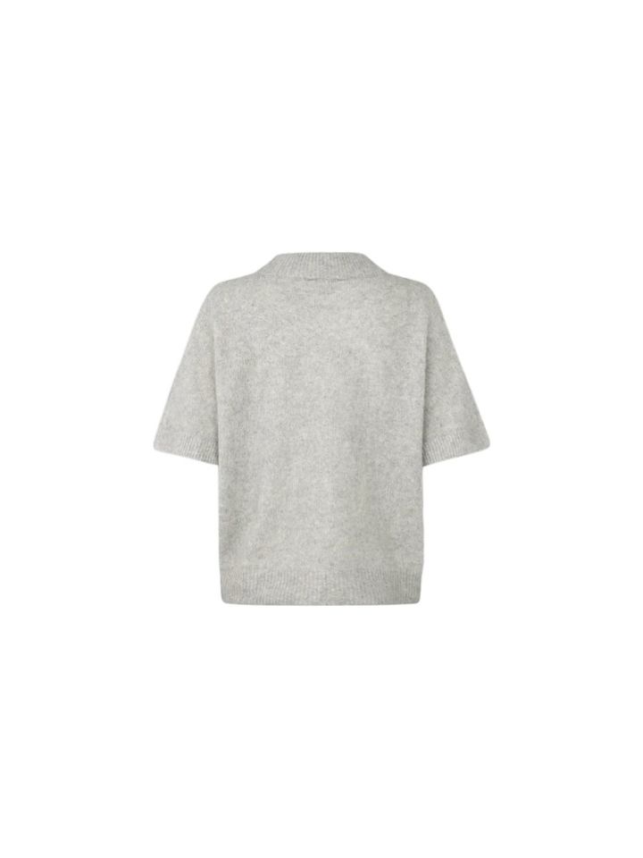 Lichtgrijze trui Doanna Six 