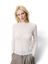 ecru doorzichtige T-shirt in kant Aube Grace&Mila 