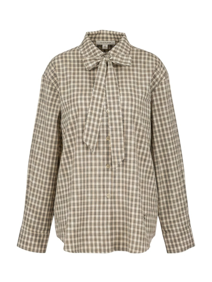 Geruiten blouse met knoopsluiting Ayla Grace & Mila