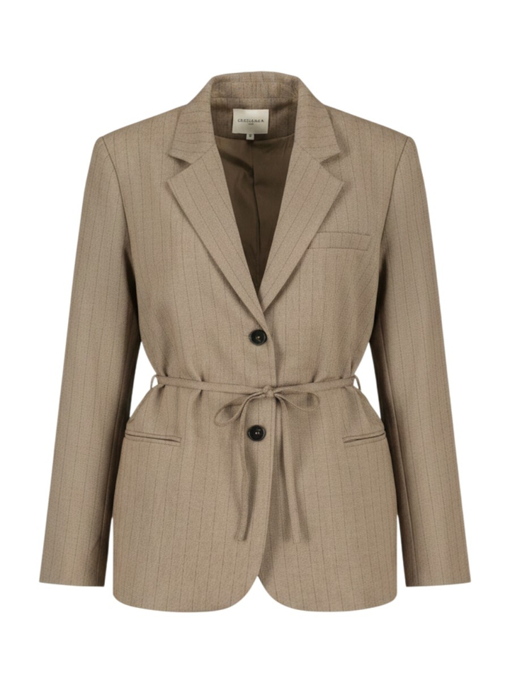 Gestreepte blazer met detail Acario Grace & Mila