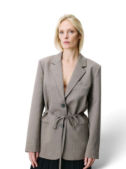 Gestreepte blazer met detail Acario Grace & Mila