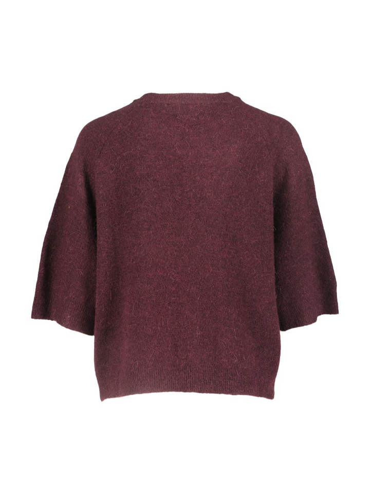 Bordeaux pull met driekwartmouw CRAIG Jiji Studio