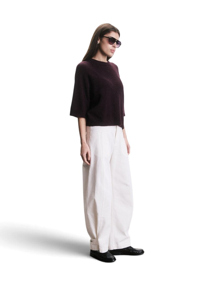 Bordeaux pull met driekwartmouw CRAIG Jiji Studio