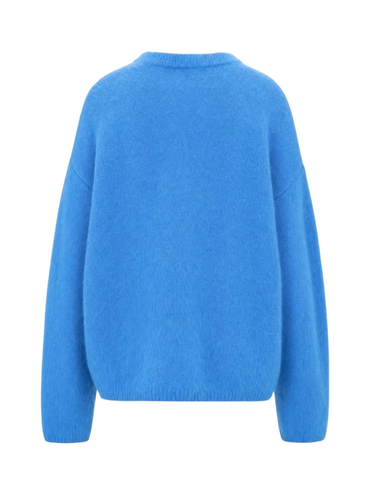 Blauwe sweater met ronde hals Jace Jiji Studio