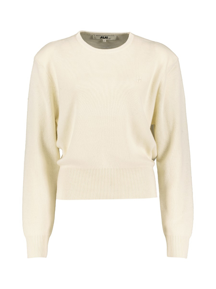 Ecru pull met lint DREW Jiji Studio