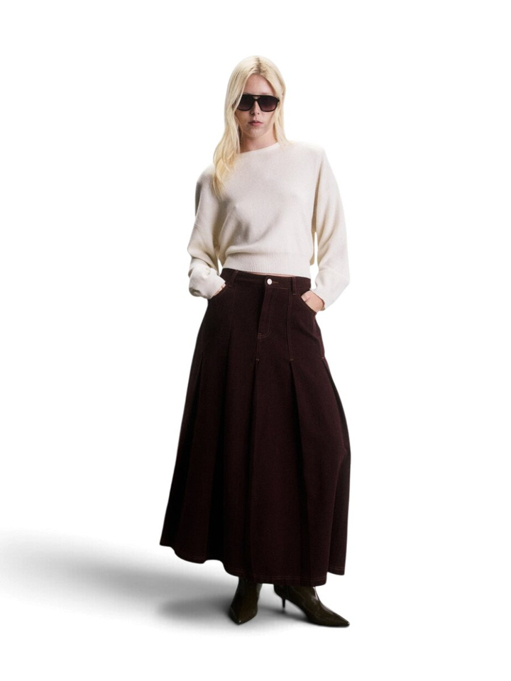 Ecru pull met lint DREW Jiji Studio