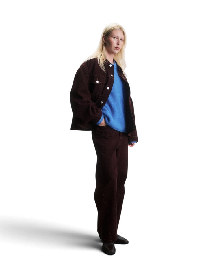 Bordeaux relaxed & loose fit jeans Jeremy JIJI Studio