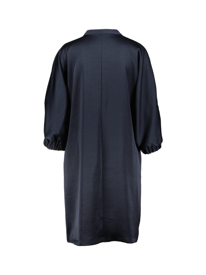 Donkerblauw kleed INDA Atmos