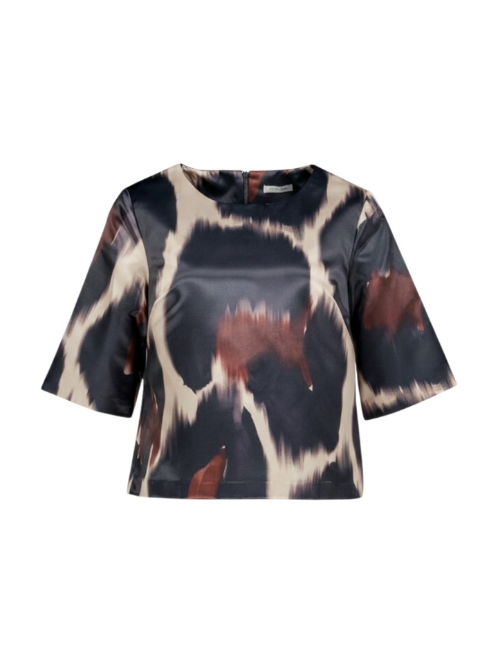 Blouse met sierlijke print Satia Atmos