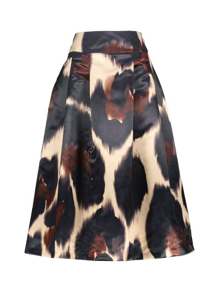 Multi-color glanzende rok met print Satia Atmos