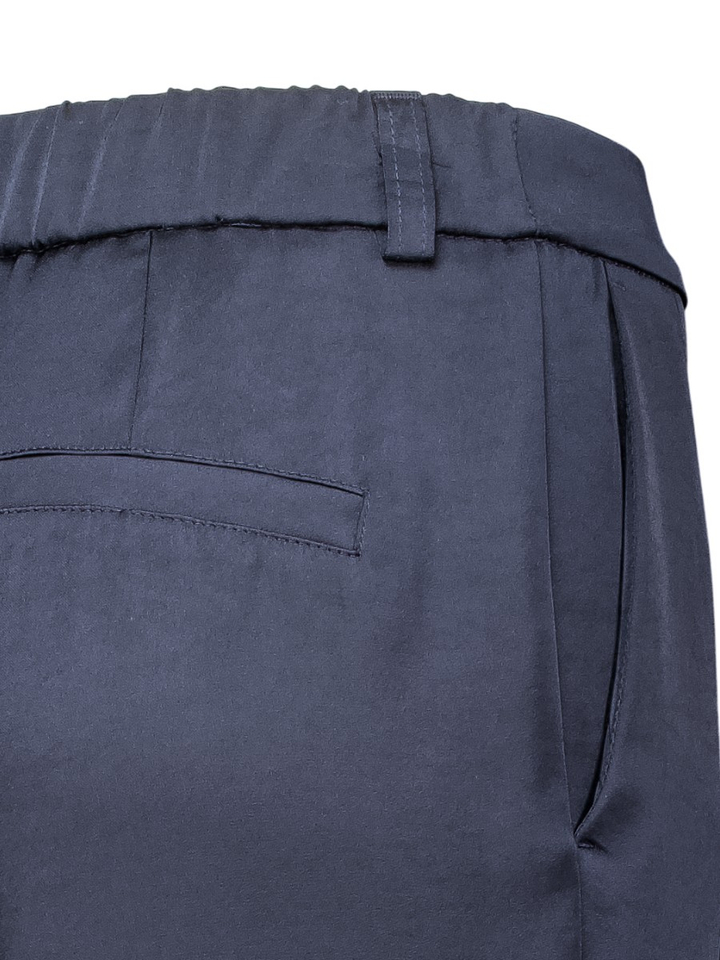 Donkerblauwe geklede broek INDA Atmos