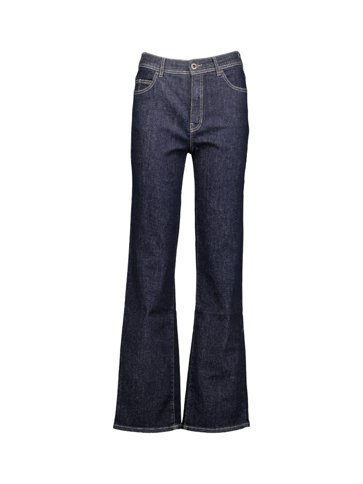 Donkerblauwe straight fit jeans Audrey straight Rosner