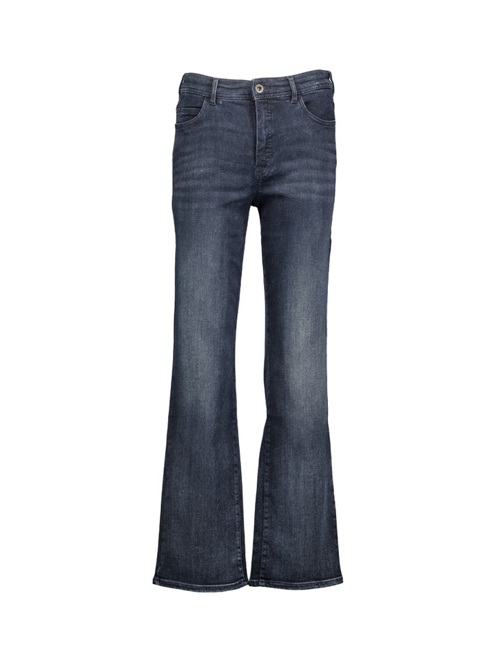 Donkerblauwe straight fit jeans Audrey Straight Rosner