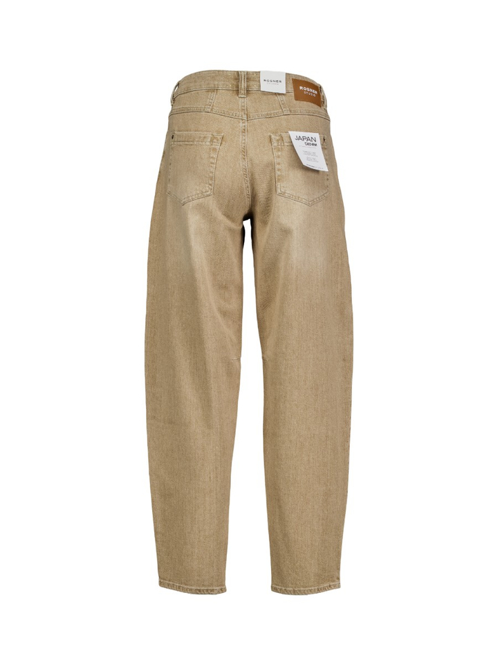 Beige balloon jeans Mara Tapered Rosner