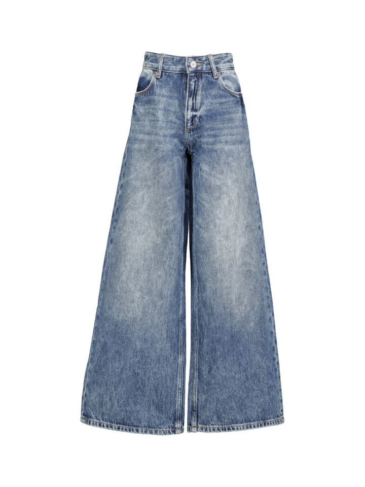 Blauwe straight jeans Kae Bellerose 