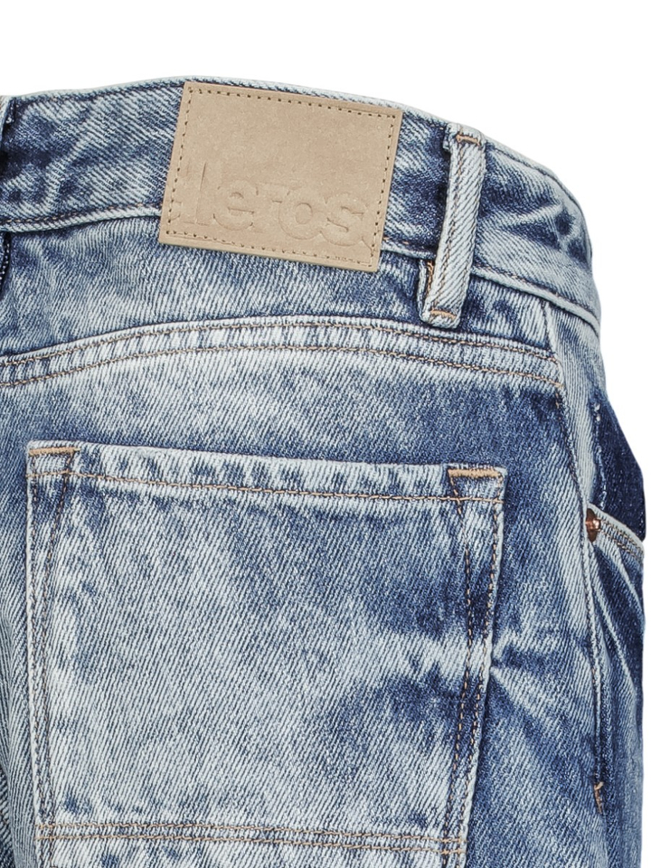Blauwe straight jeans Kae Bellerose 