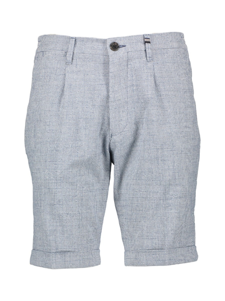 Blauw geruite short Zilton 