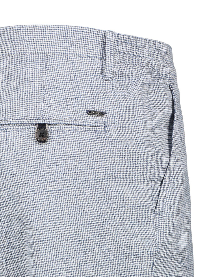 Blauw geruite short Zilton 