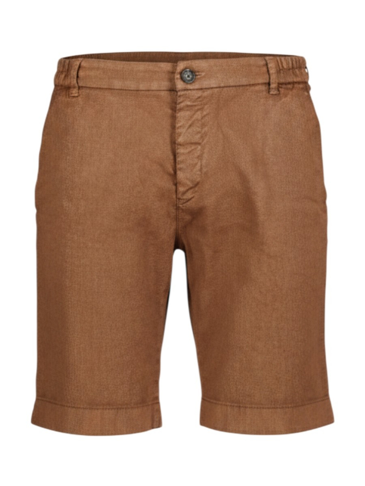 Bruine short met linnen Kane Zilton 