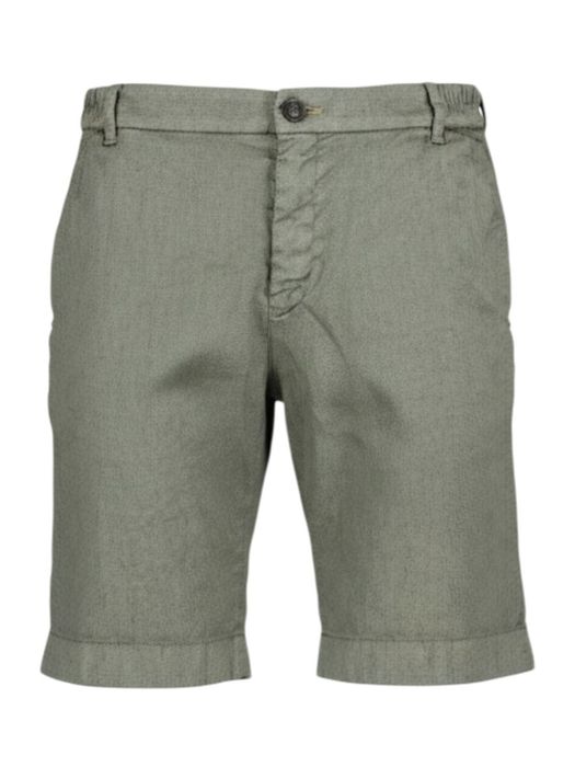 Groene short met linnen Kane Zilton