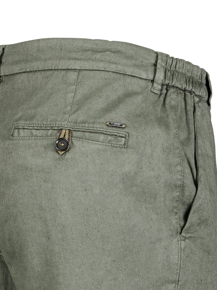 Groene short met linnen Kane Zilton